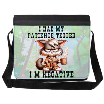 <strong>Bolsa para ordenador</strong> Gato negativo
