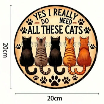 <strong>Cartel de aluminio</strong> Gatos - Imagen 3