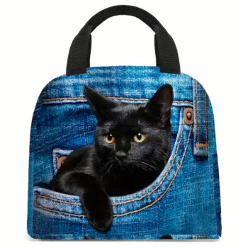 <strong>Bolsa Refrigerante</strong> Gato negro - Imagen 2