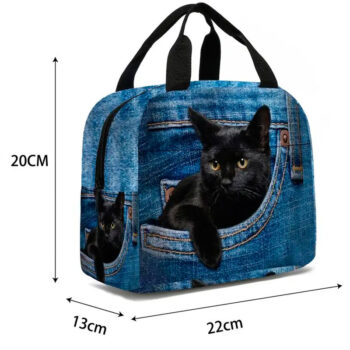 <strong>Bolsa Refrigerante</strong> Gato negro - Imagen 4