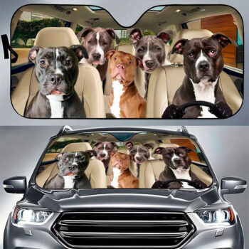 <strong>Parasol coche</strong> American Pit Bull Terrier