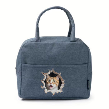<strong>Bolsa Refrigerante</strong> Gato asomado