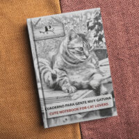 <strong>Cuaderno de gatos</strong> Bilingüe Blanco y negro